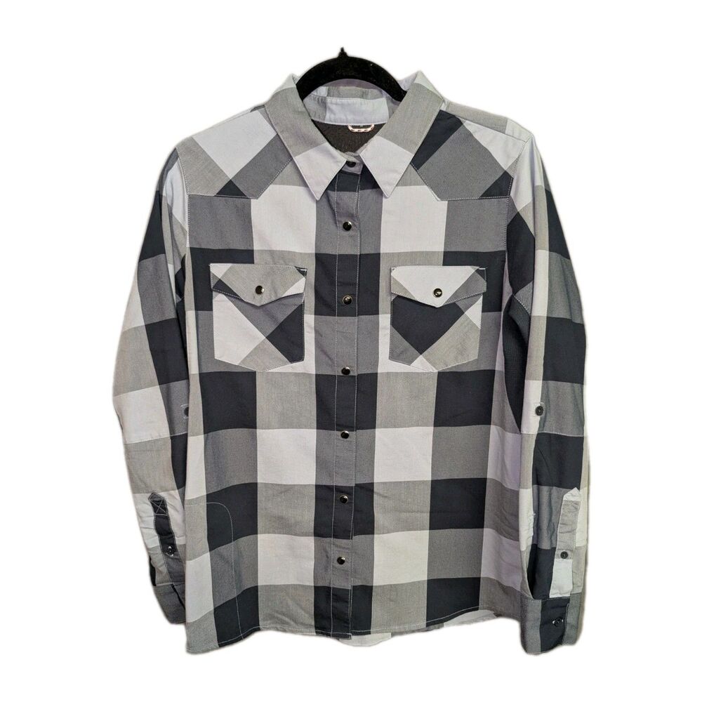 Wrangler ATG Shirt Men's Med Roll Tab Sleeve Vented Lightweight All-Terrain
